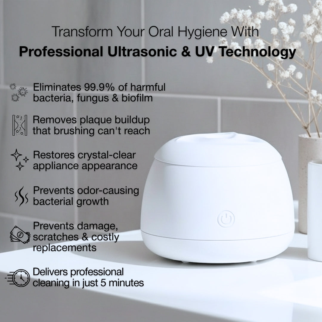 DentaWave Pro - Crystal-Clear & Bacteria-Free Oral Appliances In Just 5 Minutes