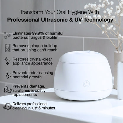 DentaWave Pro - Crystal-Clear & Bacteria-Free Oral Appliances In Just 5 Minutes